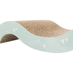 Grattoir Onda Junior - TRIXIE - 38x7x18 cm - Couleur Beige - Pour gard