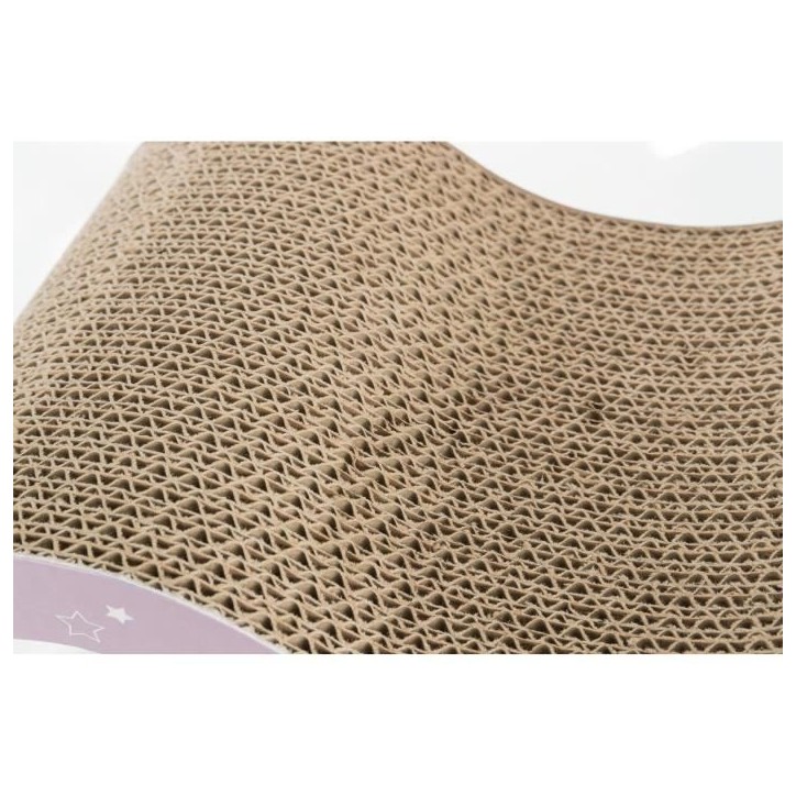 Grattoir Onda Junior - TRIXIE - 38x7x18 cm - Couleur Beige - Pour garder les ongles de votre chat en bonne santé