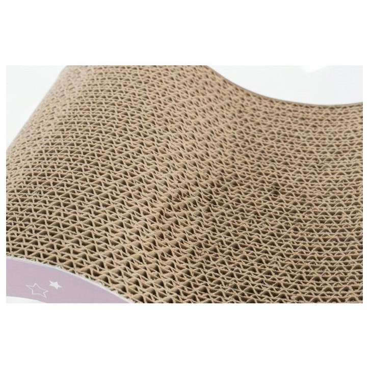 Grattoir Onda Junior - TRIXIE - 38x7x18 cm - Couleur Beige - Pour garder les ongles de votre chat en bonne santé