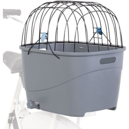 TRIXIE Panier pour porte-bagages en plastique et métal - 36 x 47 x 46