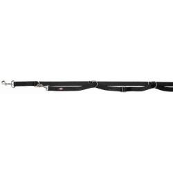 Laisse réglable TRIXIE Premium - Extra longue - L-XL: 3m - 25mm - Noi