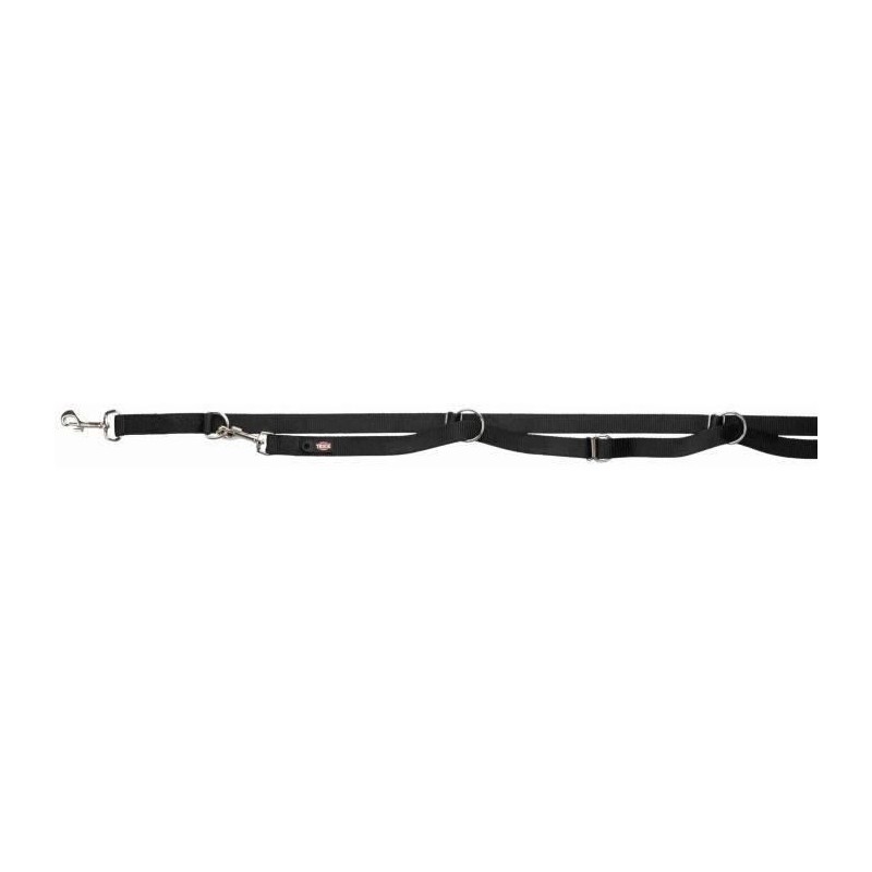 Laisse réglable TRIXIE Premium - Extra longue - L-XL: 3m - 25mm - Noi Laisse réglable TRIXIE Premium - Extra longue - L-XL: 3m - 25mm - Noi