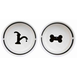 Laisse réglable TRIXIE Premium - Extra longue - L-XL: 3m - 25mm - Noi