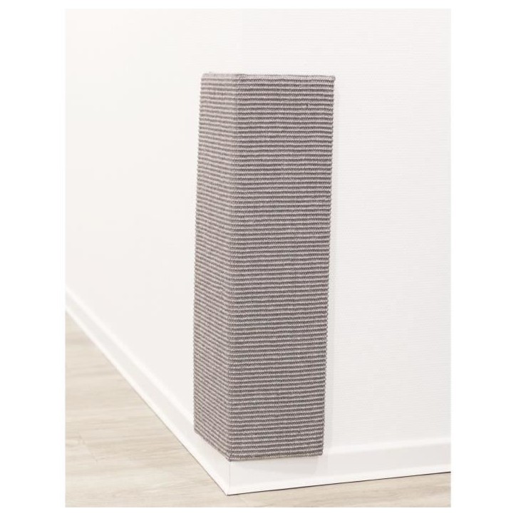 Griffoir XXL pour murs/angles - TRIXIE - 38 x 75 cm - Gris