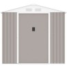 Abri de jardin en métal 4,07 m² - 213 x 191 x 195 cm - MARS -Kit d'a