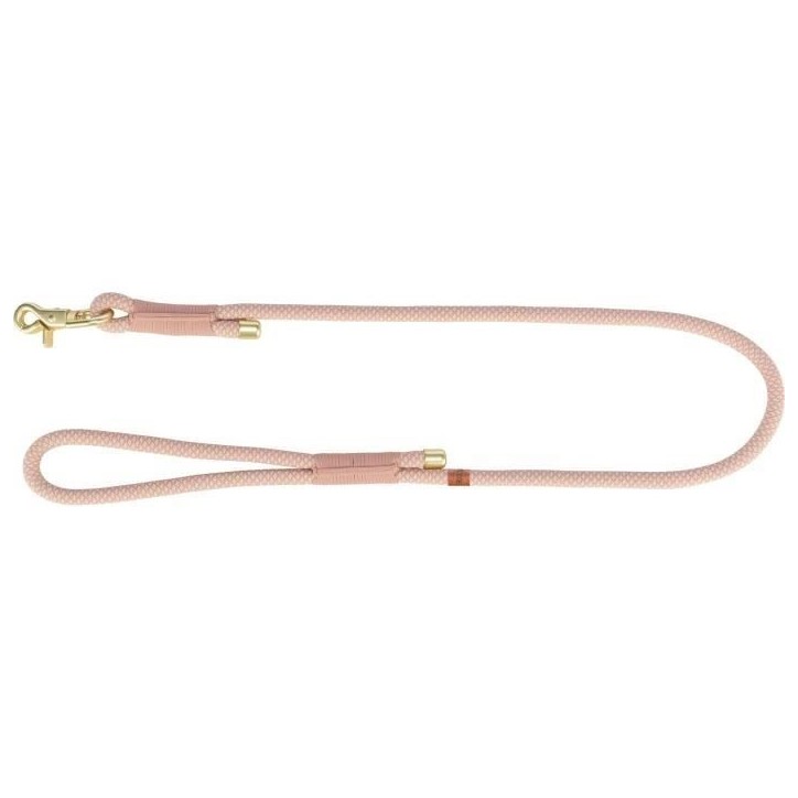 Laisse TRIXIE Soft Rope - S–XL: 1m - ø 10 mm - Rose et rose clair