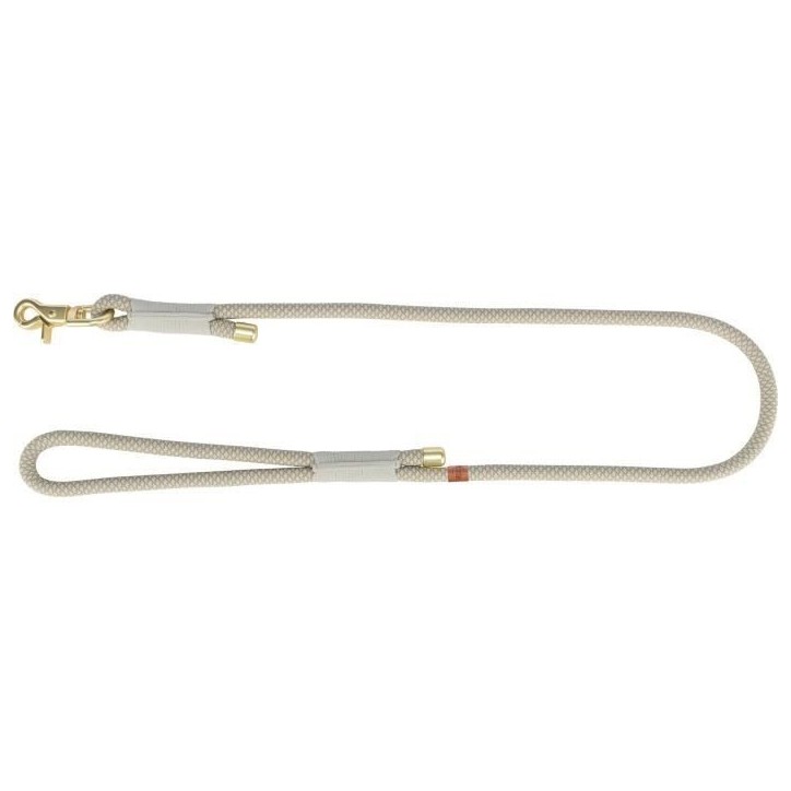 Laisse TRIXIE Soft Rope - S–XL: 1m - ø 10 mm - Gris et gris clair