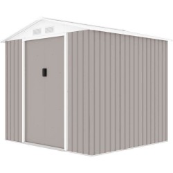 Abri de jardin en métal 4,07 m² - 213 x 191 x 195 cm - MARS -Kit d'a