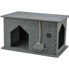 Abri - TRIXIE - Lene - Feutre - 54 x 30 x 35 cm - Gris