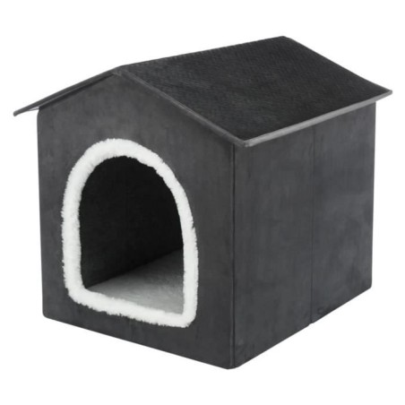 TRIXIE Maison animaux de compagnie Livia 50x50x54 cm Gris et blanc 442667