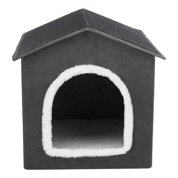 TRIXIE Maison animaux de compagnie Livia 50x50x54 cm Gris et blanc 442667