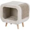 Abri douillet - TRIXIE - Alicia - Pieds en bois - 48 x 48 x 38 cm - Gr
