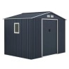 Abri de jardin en métal 	5,29 m² - 277 x 191 x 202 cm - VENUS Kit d'
