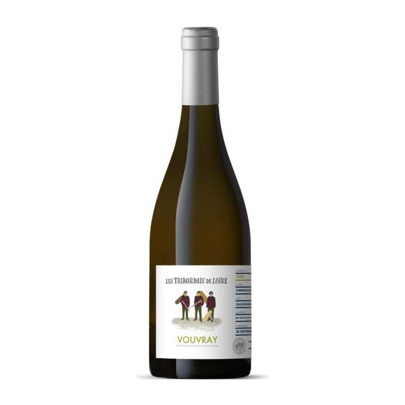 Les Tribordais de Loire Vouvray - Vin blanc de Loire 2022 Les Tribordais de Loire Vouvray - Vin blanc de Loire 2022