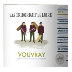 Les Tribordais de Loire Vouvray - Vin blanc de Loire 2022