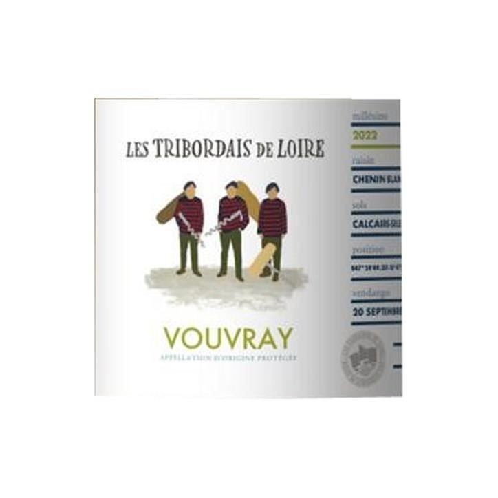 Les Tribordais de Loire Vouvray - Vin blanc de Loire 2022