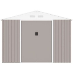 Abri de jardin en métal 	5,29 m² - 277 x 191 x 202 cm - VENUS Kit d'