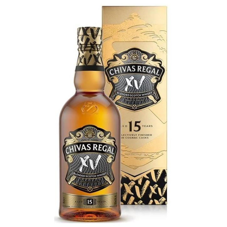 Trio Chiva Regal - 12 - XV et 18 ans - Whisky Ecossais - 40,0% Vol. - 3x70cl