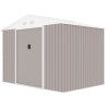 Abri de jardin en métal 	5,29 m² - 277 x 191 x 202 cm - VENUS Kit d'