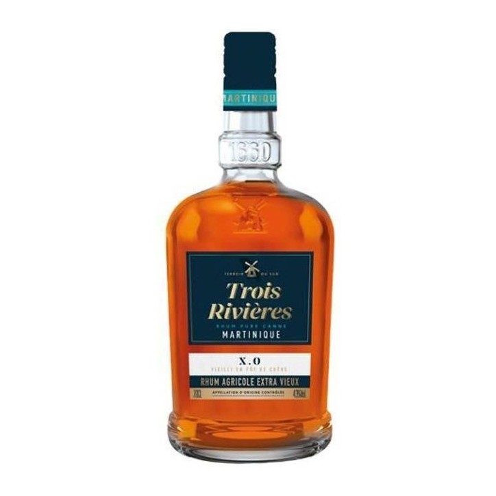 Trois Rivieres - XO - Rhum agricole extra vieux - 43,0% Vol. - 70cl