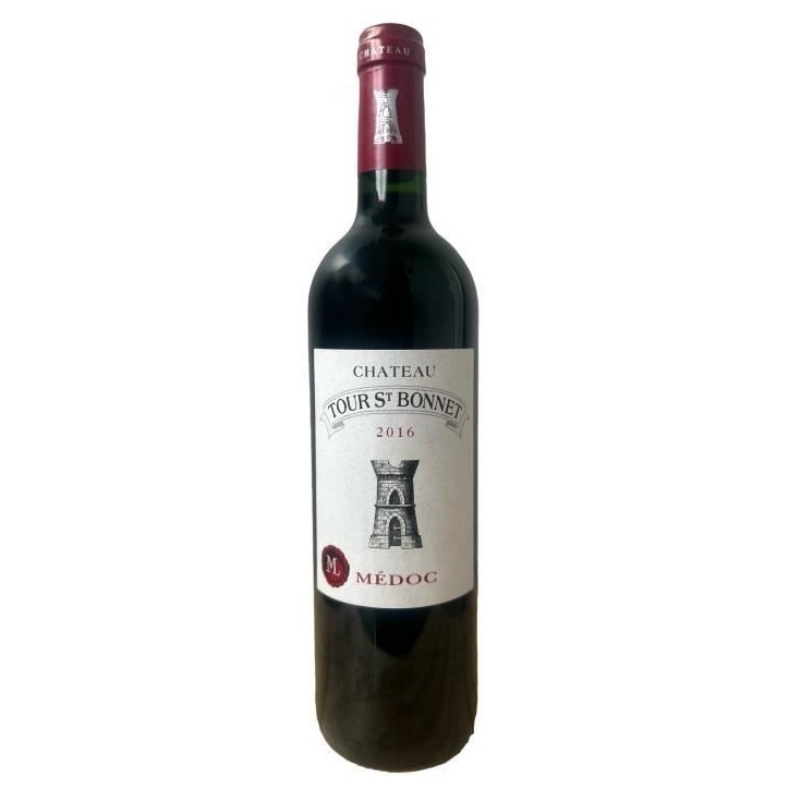 Château La Tour Saint Bonnet 2016 Médoc - Vin rouge de Bordeaux