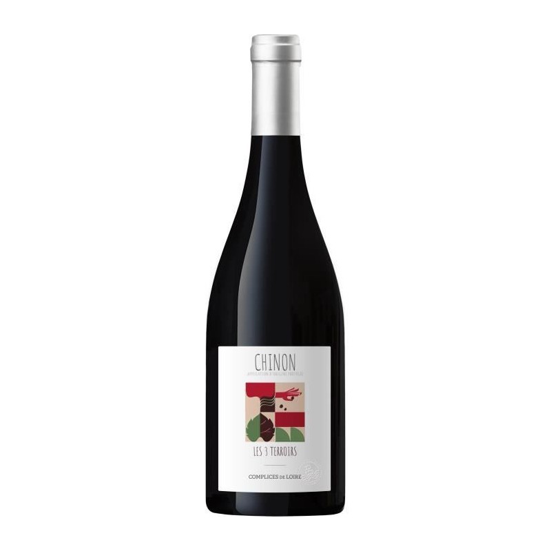 Les Trois Terroirs Chinon - Vin rouge de Loire 2024 Les Trois Terroirs Chinon - Vin rouge de Loire 2024