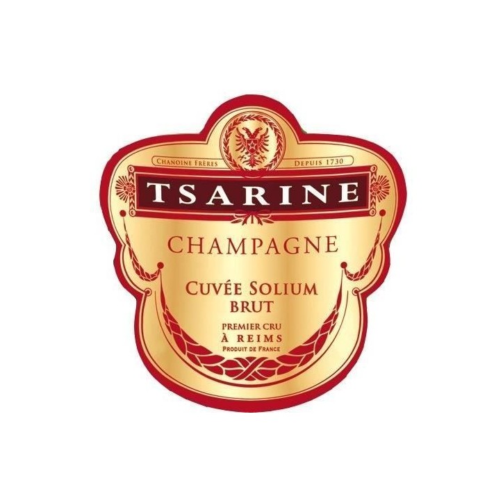 Champagne Tsarine Cuvée Solium Brut - Premier Cru - 75cl