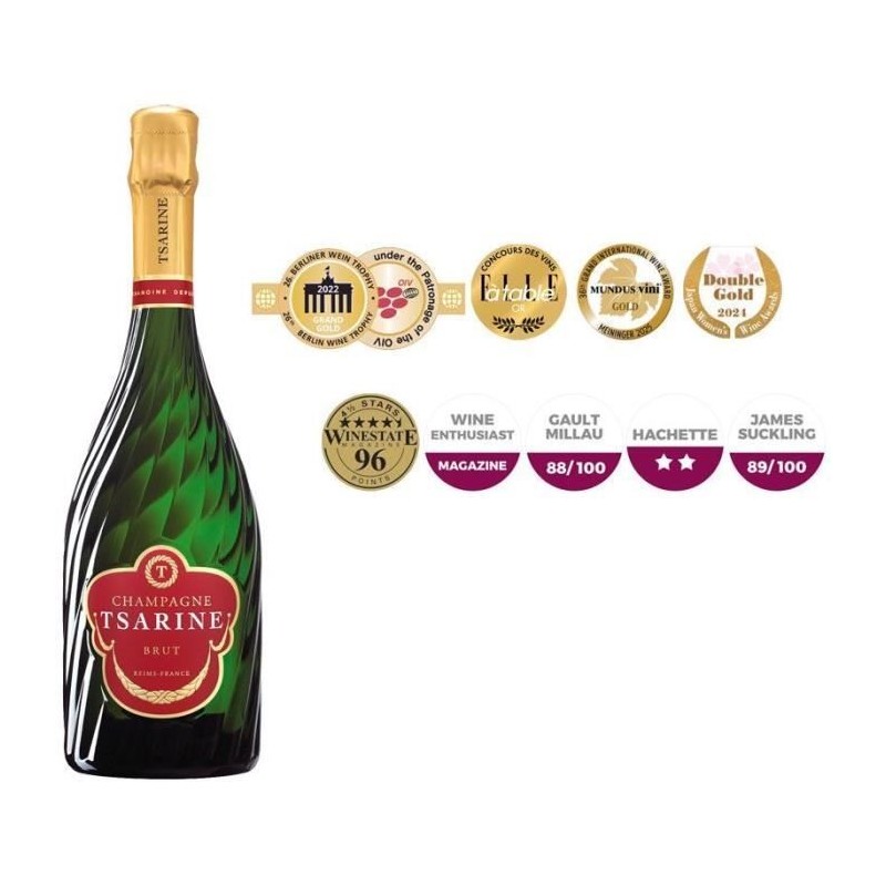 Champagne Tsarine Brut - 75 cl Champagne Tsarine Brut - 75 cl