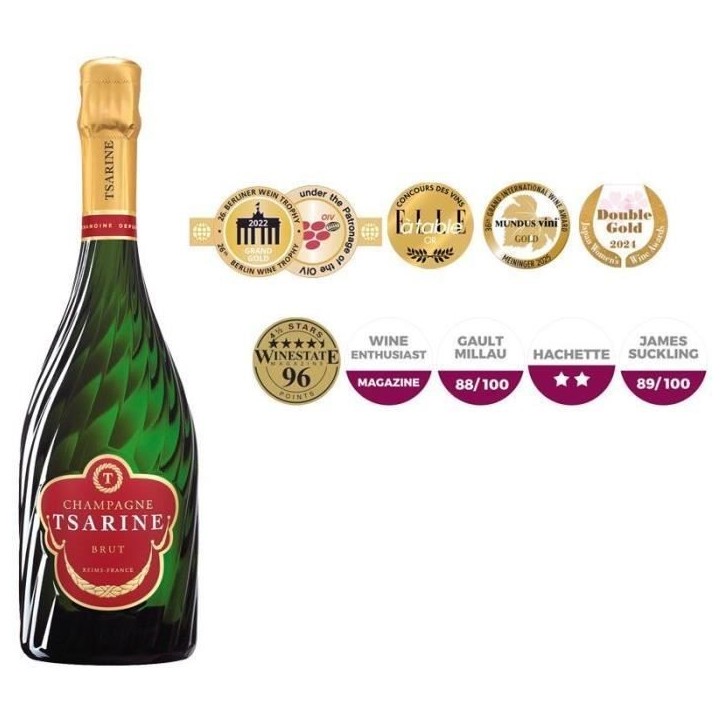 Champagne Tsarine Brut - 75 cl