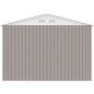 Abri de jardin en métal 7,06 m² - 277 x 255 x 202 cm - MERCURE - Kit d'ancrage inclus, 2 portes coulissantes - Taupe Abri de jardin en métal 7,06 m² - 277 x 255 x 202 cm - MERCURE - Kit d'ancrage inclus, 2 portes coulissantes - Taupe