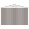 Abri de jardin en métal 7,06 m² - 277 x 255 x 202 cm - MERCURE - Kit