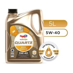 Huile moteur - TotalEnergies - Quartz 9000 essence 5W-40 - 5L