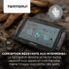 TomTom GPS Moto RIDER 550 - 4, 3 pouces, Carte Monde, TomTom Traffic,