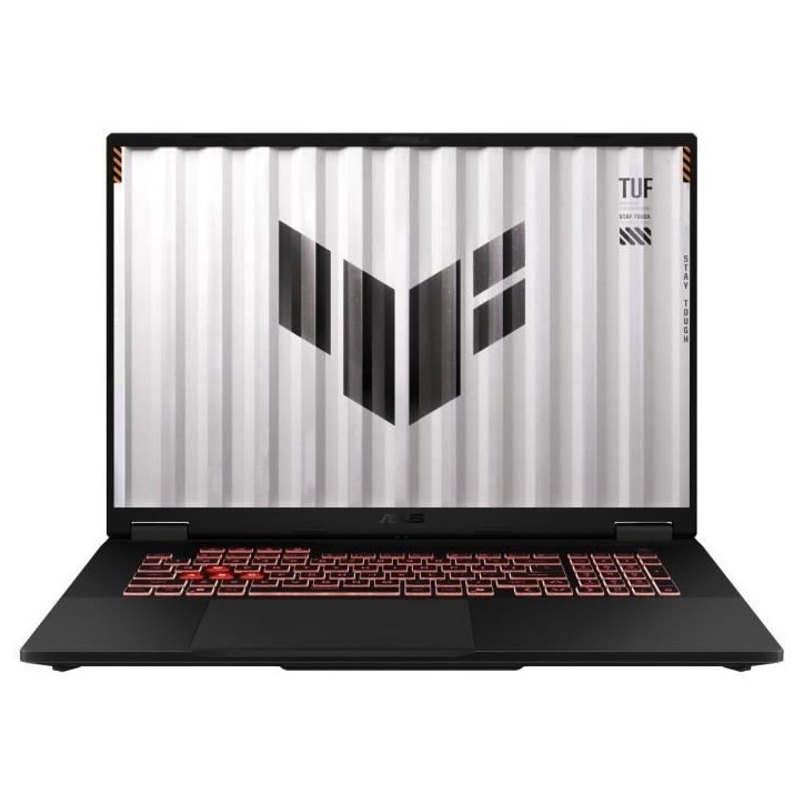 PC Portable Gamer ASUS TUF Gaming A18 | Sans Windows - 18 WUXGA 144Hz - RTX 5060 8Go - AMD Ryzen 7 260 - RAM 32Go - 512Go SSD
