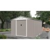 Abri de jardin en métal 8,84 m² - 277 x 319 x 202 cm - URANUS - Kit