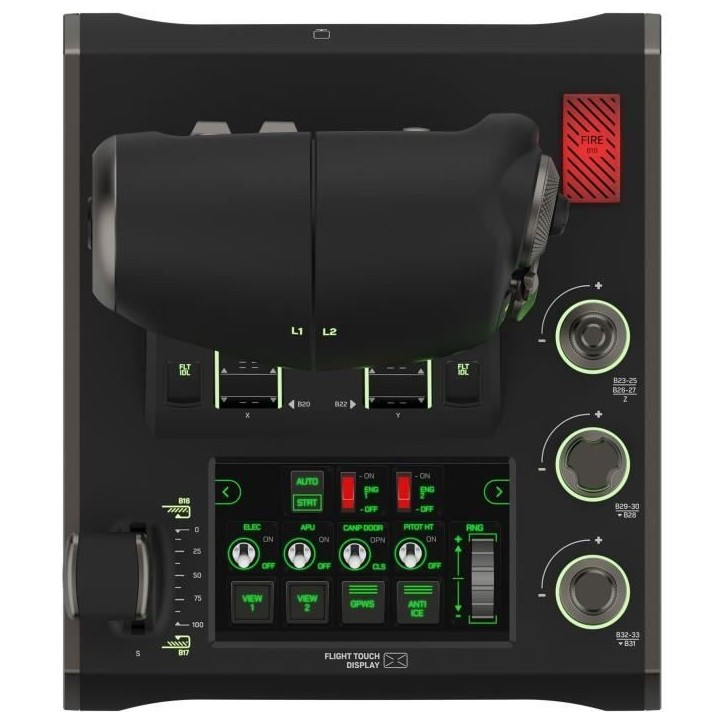 Systeme de simulation HOTAS premium - TURTLE BEACH - VelocityOne™ Flightdeck - Pour PC Windows 10 et 11 Systeme de simulation HOTAS premium - TURTLE BEACH - VelocityOne™ Flightdeck - Pour PC Windows 10 et 11