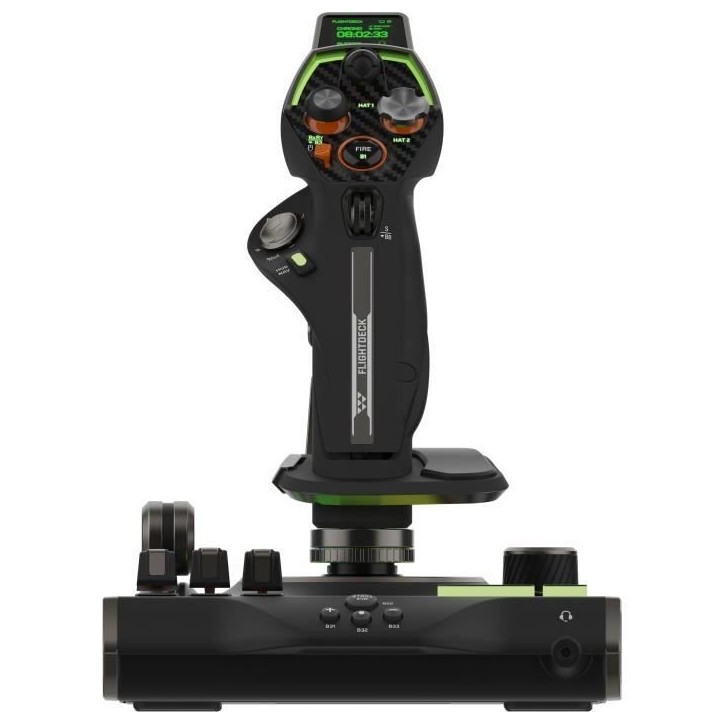 Systeme de simulation HOTAS premium - TURTLE BEACH - VelocityOne™ Flightdeck - Pour PC Windows 10 et 11 Systeme de simulation HOTAS premium - TURTLE BEACH - VelocityOne™ Flightdeck - Pour PC Windows 10 et 11