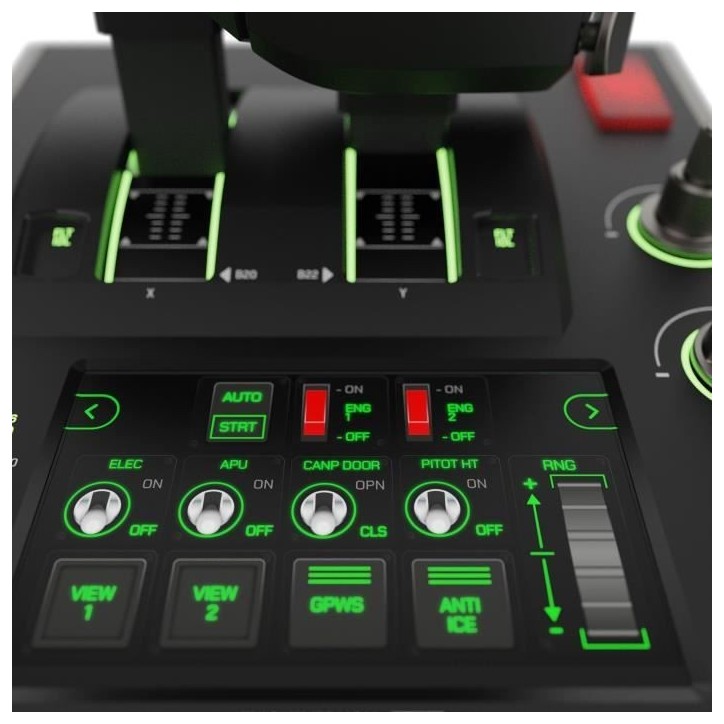Systeme de simulation HOTAS premium - TURTLE BEACH - VelocityOne™ Flightdeck - Pour PC Windows 10 et 11 Systeme de simulation HOTAS premium - TURTLE BEACH - VelocityOne™ Flightdeck - Pour PC Windows 10 et 11