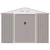 Abri de jardin en métal 8,84 m² - 277 x 319 x 202 cm - URANUS - Kit