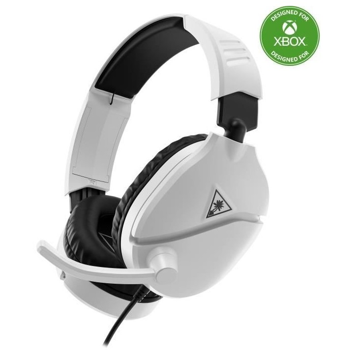 Casque de gaming multi-plateforme - TURTLE BEACH - Recon 70X - Blanc Casque de gaming multi-plateforme - TURTLE BEACH - Recon 70X - Blanc