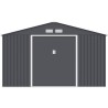 Abri de jardin en métal 10,85 m² - 340 x 319 x 210 cm - JUPITER - Ki