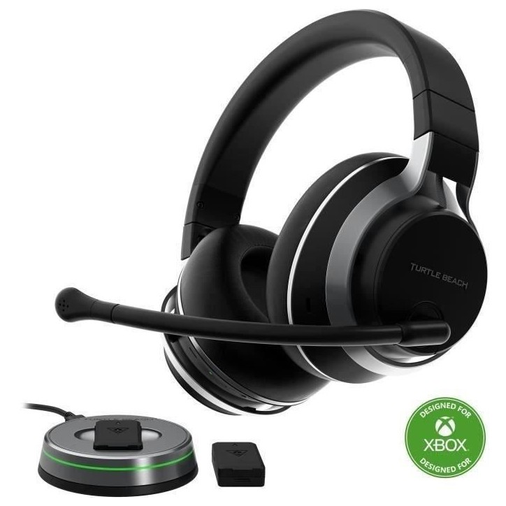 Casque gaming sans-fil a réduction de bruit active Turtle Beach Stealth Pro XB Noir Casque gaming sans-fil a réduction de bruit active Turtle Beach Stealth Pro XB Noir