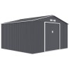 Abri de jardin en métal 10,85 m² - 340 x 319 x 210 cm - JUPITER - Ki