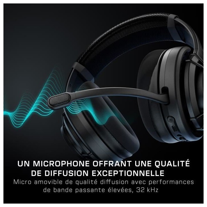 Casque gaming ouvert sans fil - TURTLE BEACH - Atlas™ Air - Pour PC - Noir Casque gaming ouvert sans fil - TURTLE BEACH - Atlas™ Air - Pour PC - Noir