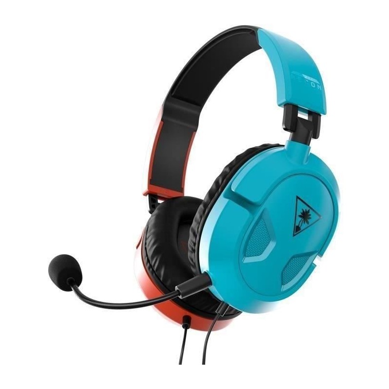 Casque gaming TURTLE BEACH Recon 50N Rouge/Bleu - Confortable et audio Casque gaming TURTLE BEACH Recon 50N Rouge/Bleu - Confortable et audio