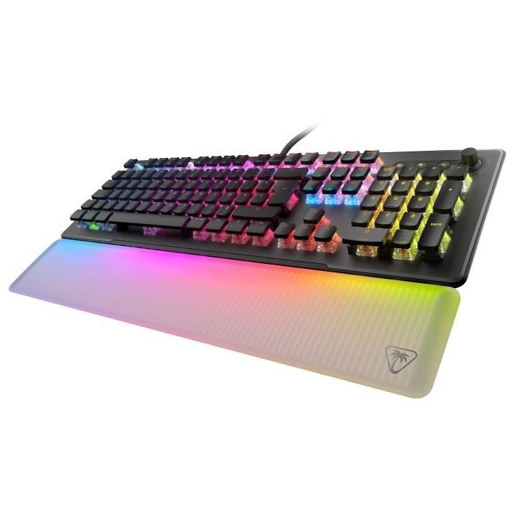 Clavier gaming PC optique et mécanique - TURTLE BEACH - Vulcan II Max - Noir