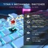 Clavier gaming PC mécanique - TURTLE BEACH - TBK-1002-12-FR - Vulcan