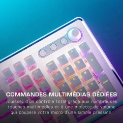 Clavier gaming PC mécanique - TURTLE BEACH - TBK-1002-12-FR - Vulcan