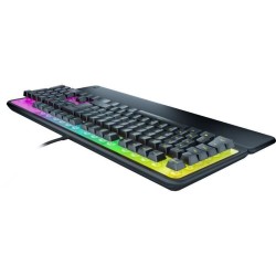 Clavier de jeu - Turtle Beach Magma - Membrane RGB - Noir, touches sil
