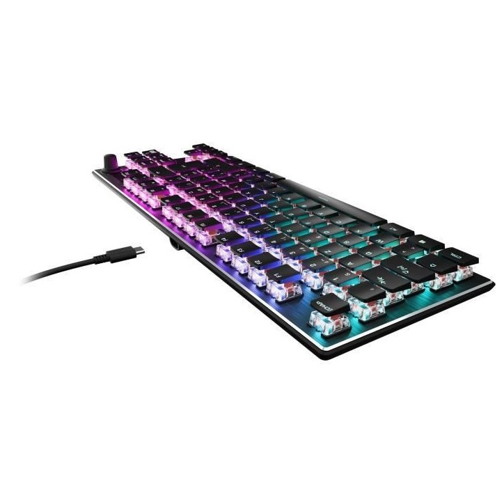 Clavier gaming RGB mécanique compact - TURTLE BEACH - Vulcan TKL - Noir